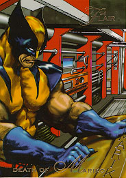 1994 Fleer Flair Marvel Annual BASE Trading Card #13 QUICKSILVER 