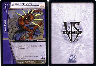 VS System: Spider-Man Cosmic Spider-Man Played Marvel Web of Spider-man TCG C